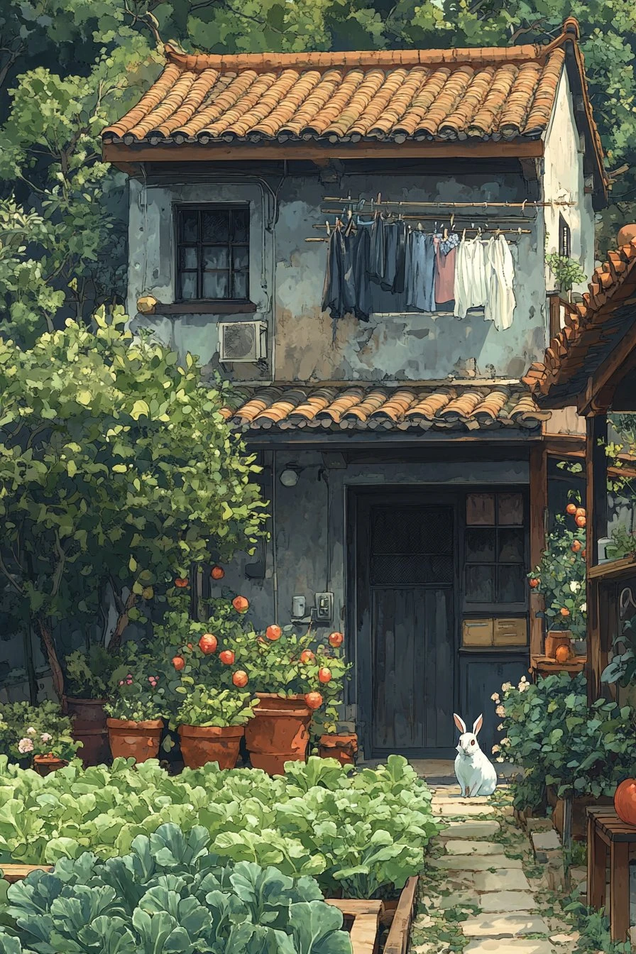 Rabbit 兔 (卯) — Yin Wood. The dawn.