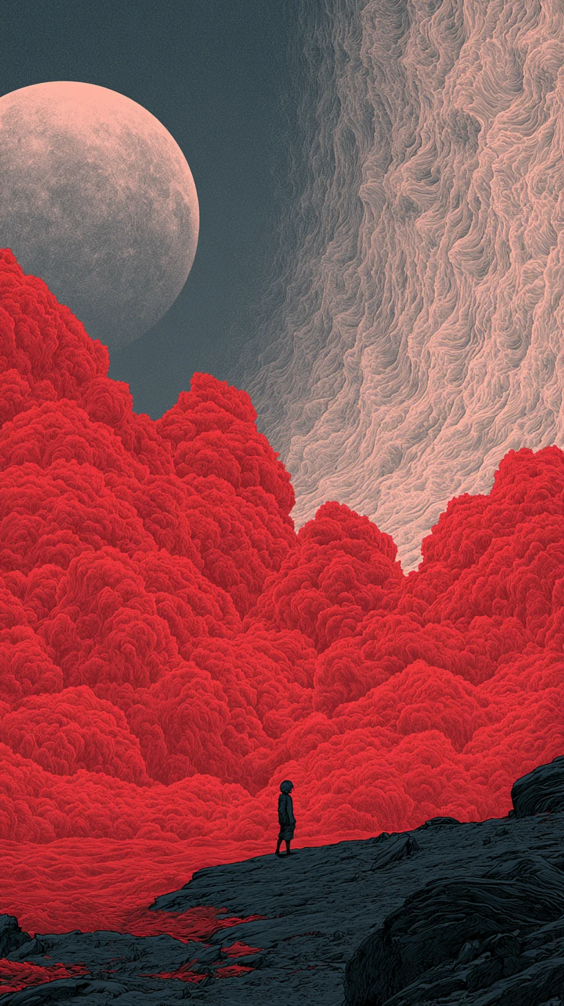 Bing-Ren Clash 丙壬冲 — atmospheric illustration in deep blue and silver, zhiji