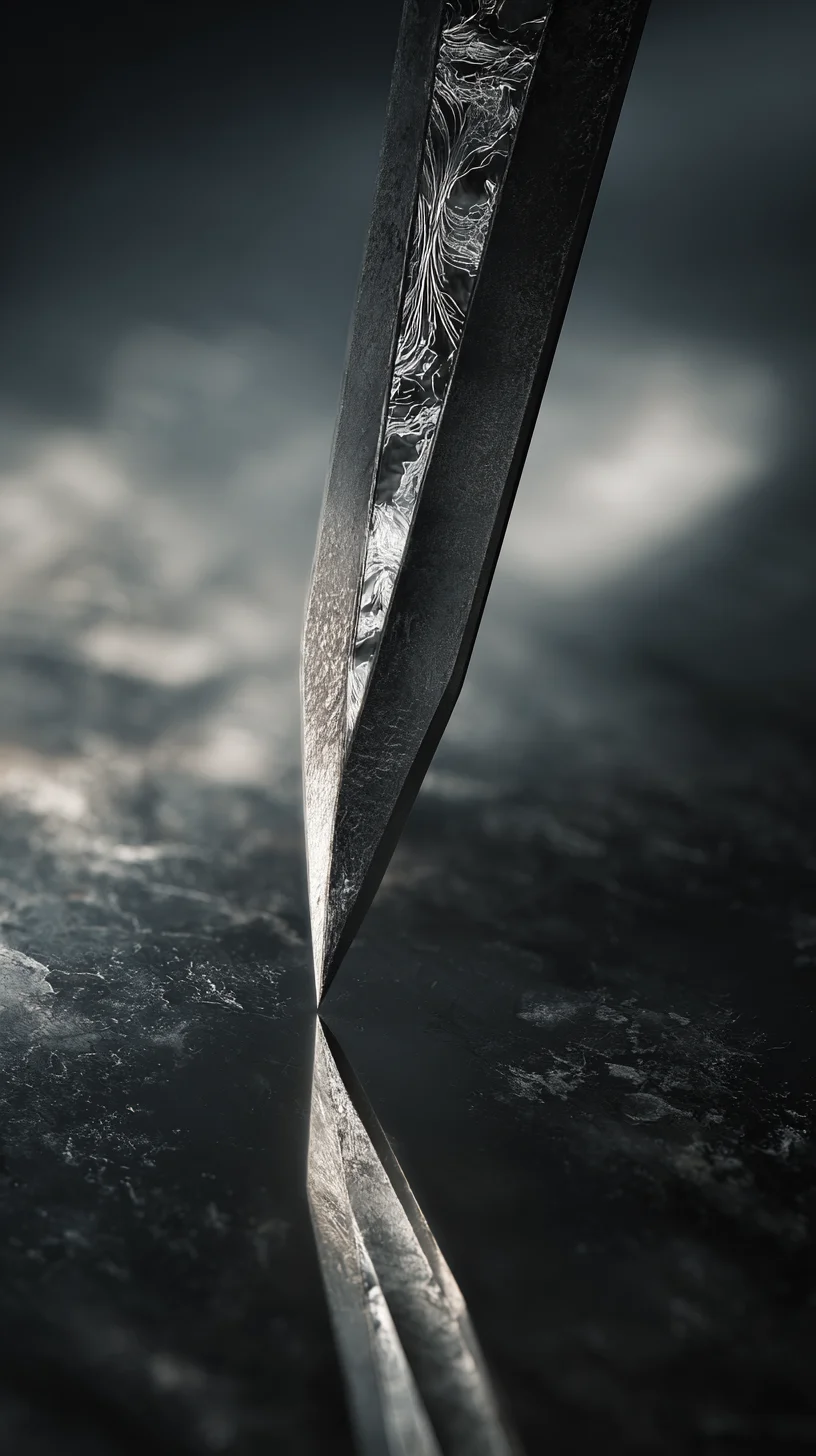 Blade Against Itself (酉酉自刑) — The precision that turns on its own standards. Perfectionism not as trait — as structural tendency. BaZi talent badge from 知己 Zhiji.