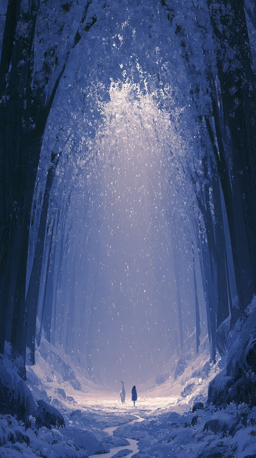 Canopy Star 华盖 — atmospheric illustration in deep blue and silver, zhiji