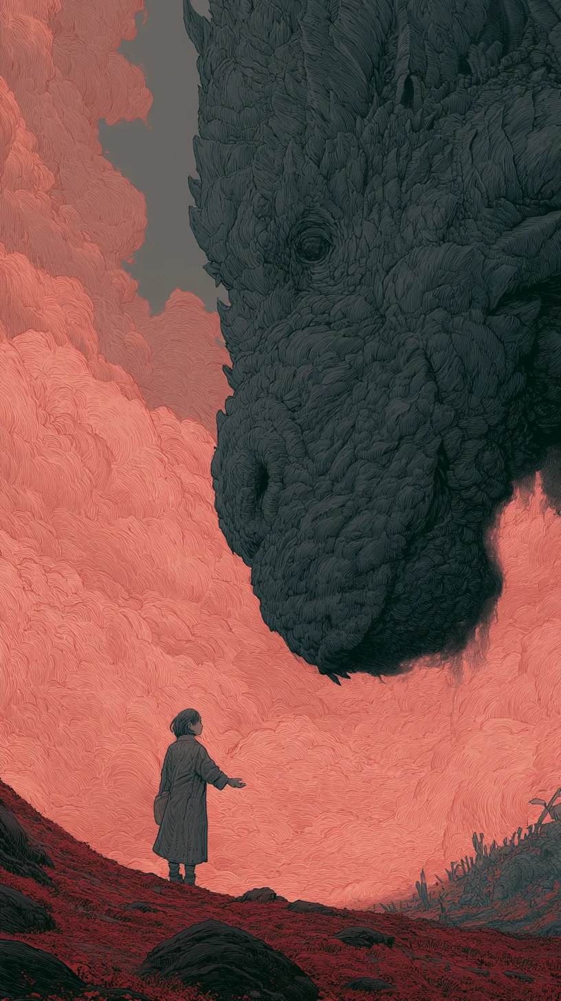 Eating God Tames Killings 食神制杀 — atmospheric illustration in deep blue and silver, zhiji