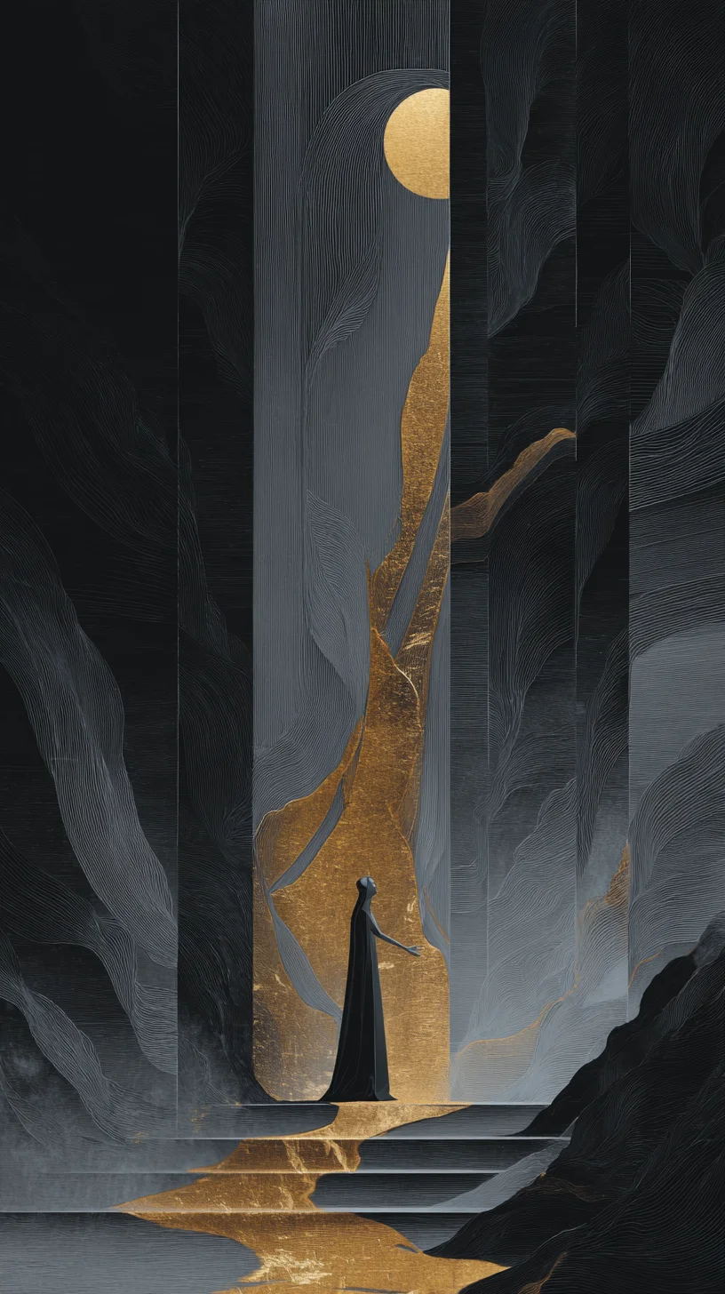 Gold Leaf (金箔金) — Thinnest form of the most valuable metal. Immense surface area. Covers what it touches in worth. BaZi talent badge from 知己 Zhiji.