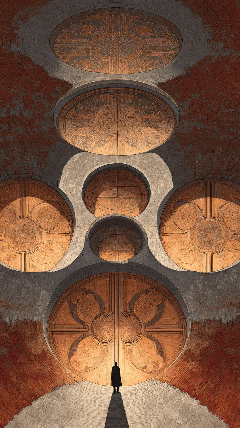 Keeper of the Four Vaults (四库守门) — Four Earth vaults in the chart. Stores more than most people know how to carry. BaZi talent badge from 知己 Zhiji.