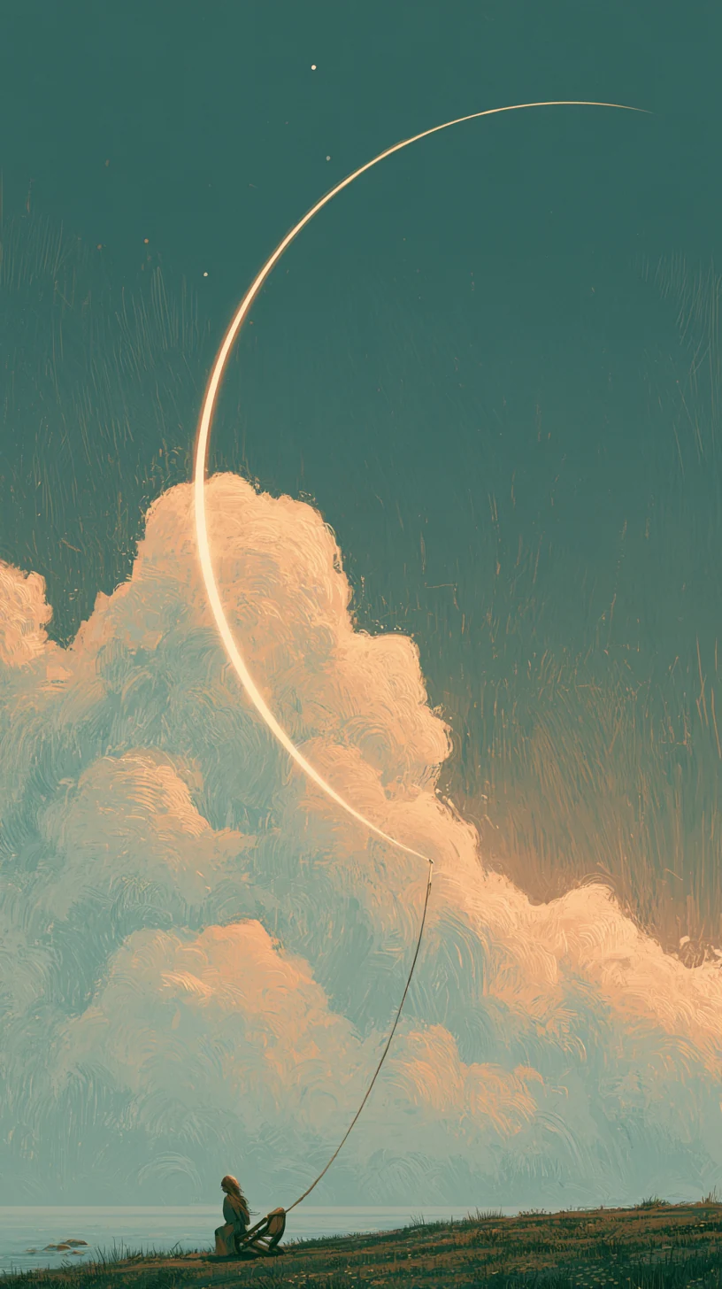 Monthly Branch Combines with Day Branch 流月合日支 — atmospheric illustration in deep blue and silver, zhiji