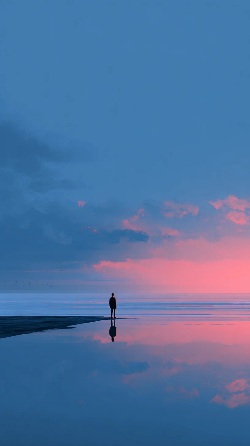 Ocean Without Shore (大海水) — Holds depth that others cannot see. The loneliness of the ocean is structural, not emotional. BaZi talent badge from 知己 Zhiji.