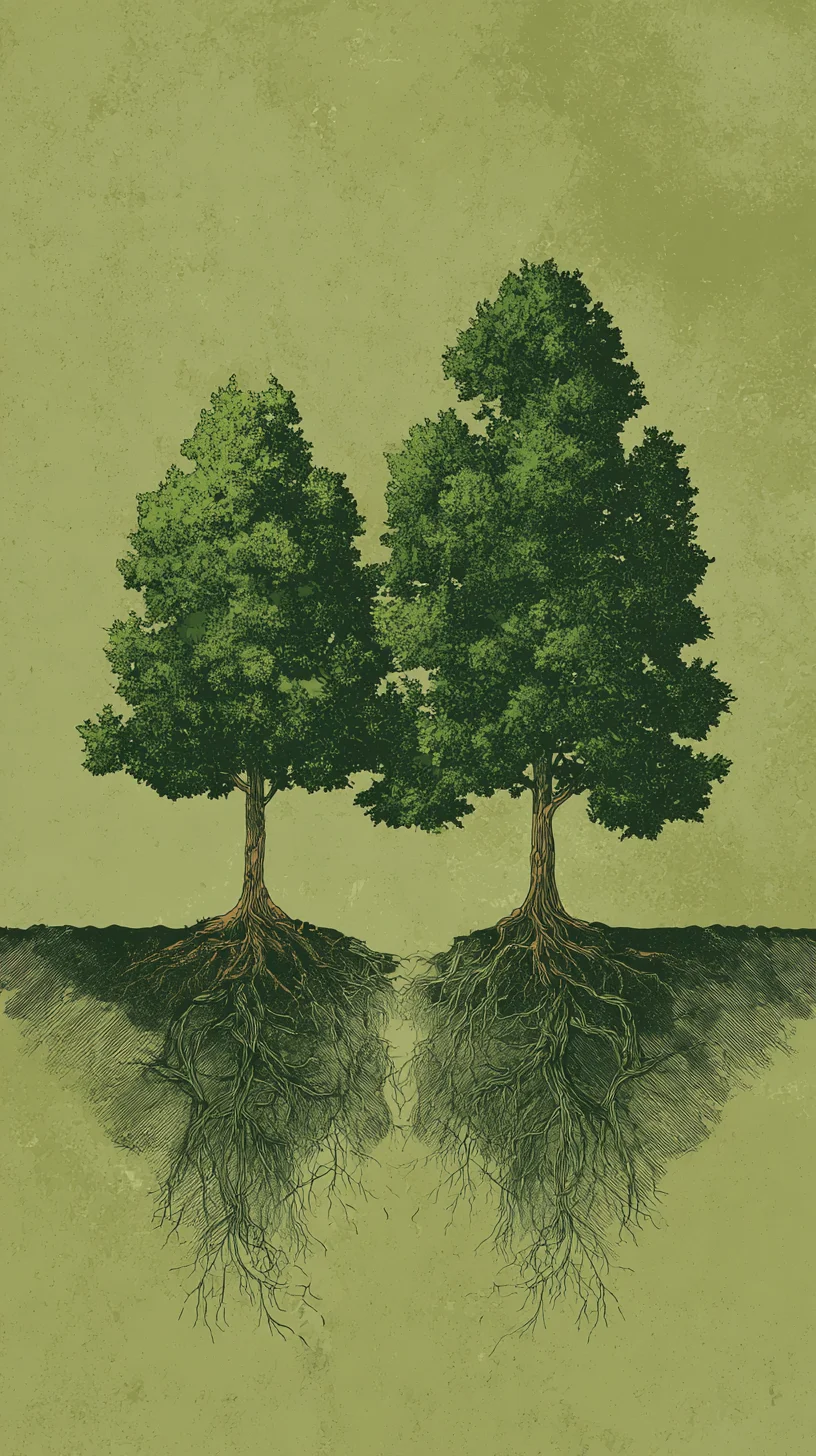 Partial Wood Frame (半合木局) — Growth instinct without full structure. The direction is right. The roots need time. BaZi talent badge from 知己 Zhiji.