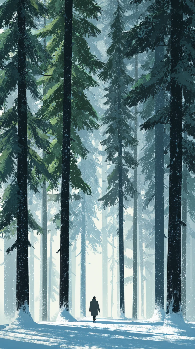 Pine and Cypress (松柏木) — Evergreen through the winter. Does not change colour when everyone else does. BaZi talent badge from 知己 Zhiji.