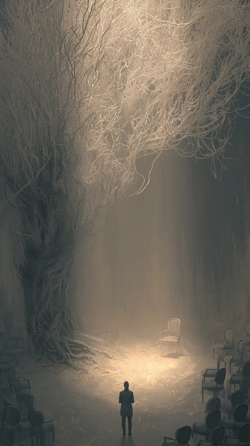 Reverse Clash 倒冲格 — atmospheric illustration in deep blue and silver, zhiji