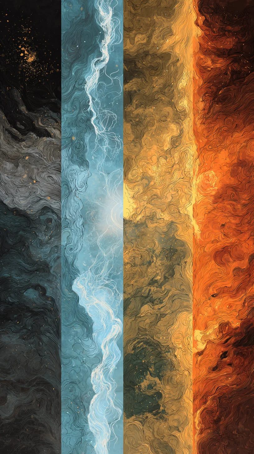 Single Stem Element (天干一气) — One element dominates the entire upper chart. Total personality coherence. Also total elemental blind spot. BaZi talent badge from 知己 Zhiji.