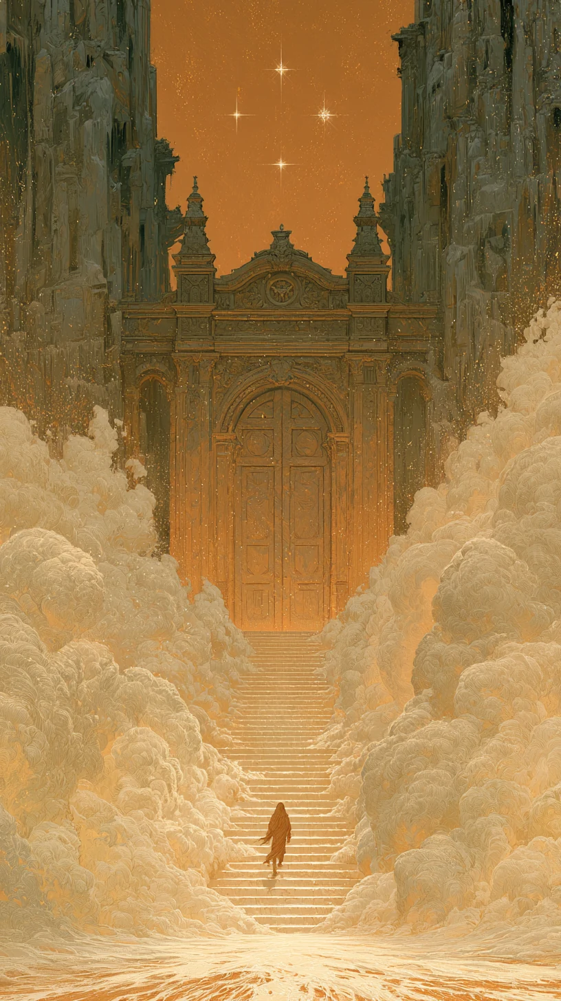 Sun Beam Literary Prosperity Configuration 阳梁昌禄 — atmospheric illustration in deep blue and silver, zhiji
