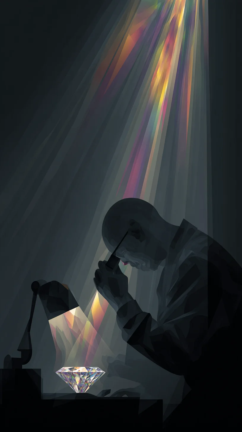 The Refined Jewel (辛金珠) — Value through refinement, not raw mass. Sensitive to quality. Recognises flaws others miss — including their own. BaZi talent badge from 知己 Zhiji.