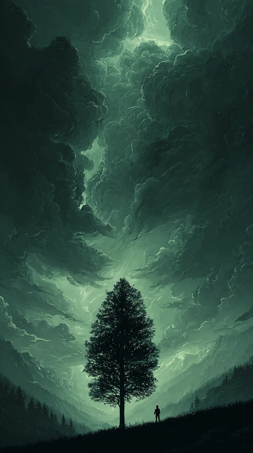 The Tall Tree (甲木参天) — Grows straight toward light. Cannot bend without breaking. Leadership through standing, not maneuvering. BaZi talent badge from 知己 Zhiji.