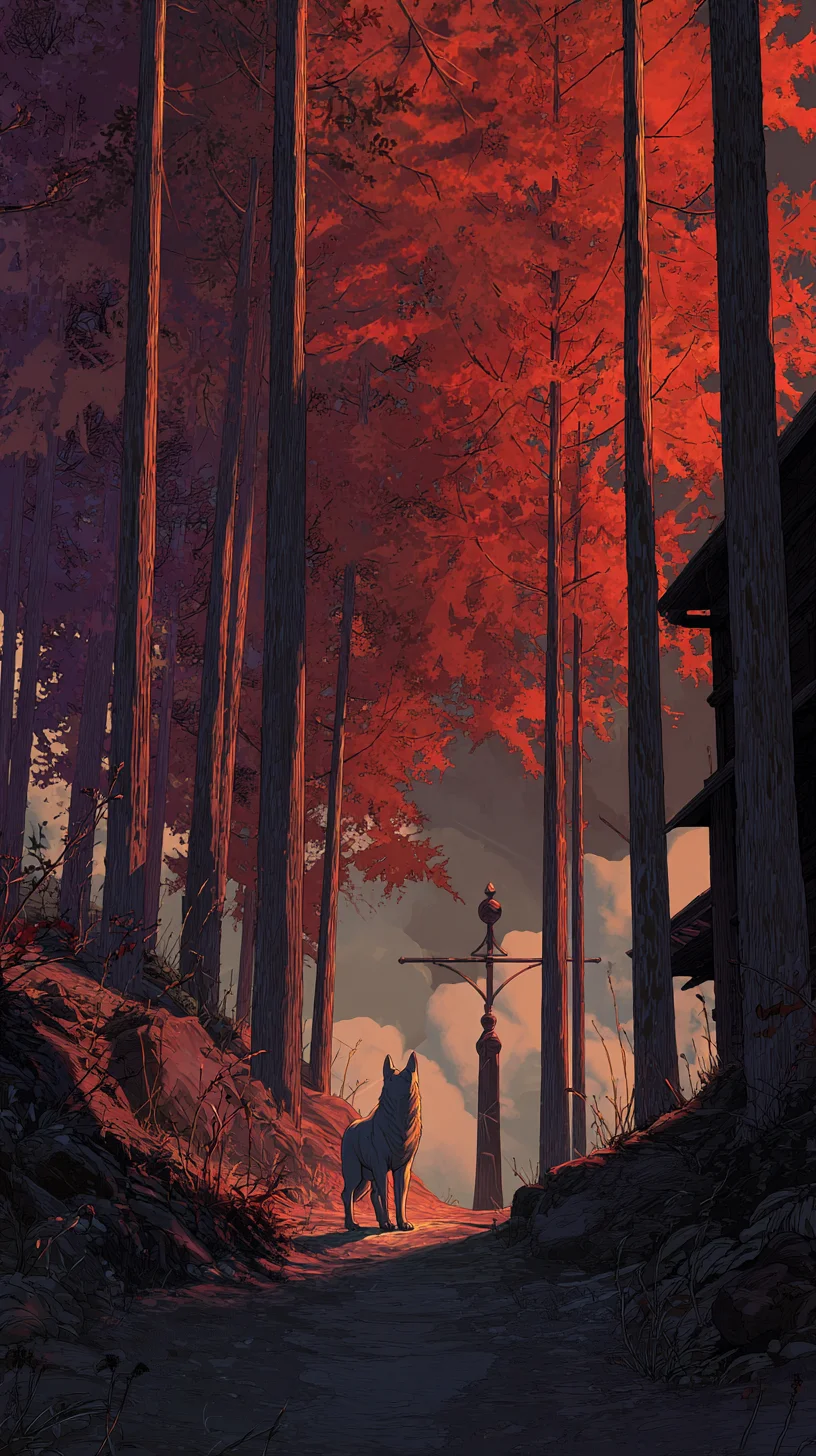 The Wolf, Alone (贪狼独坐) — Appetite operating at the center of the life palace. Experiences everything fully. Balance must be built deliberately. BaZi talent badge from 知己 Zhiji.