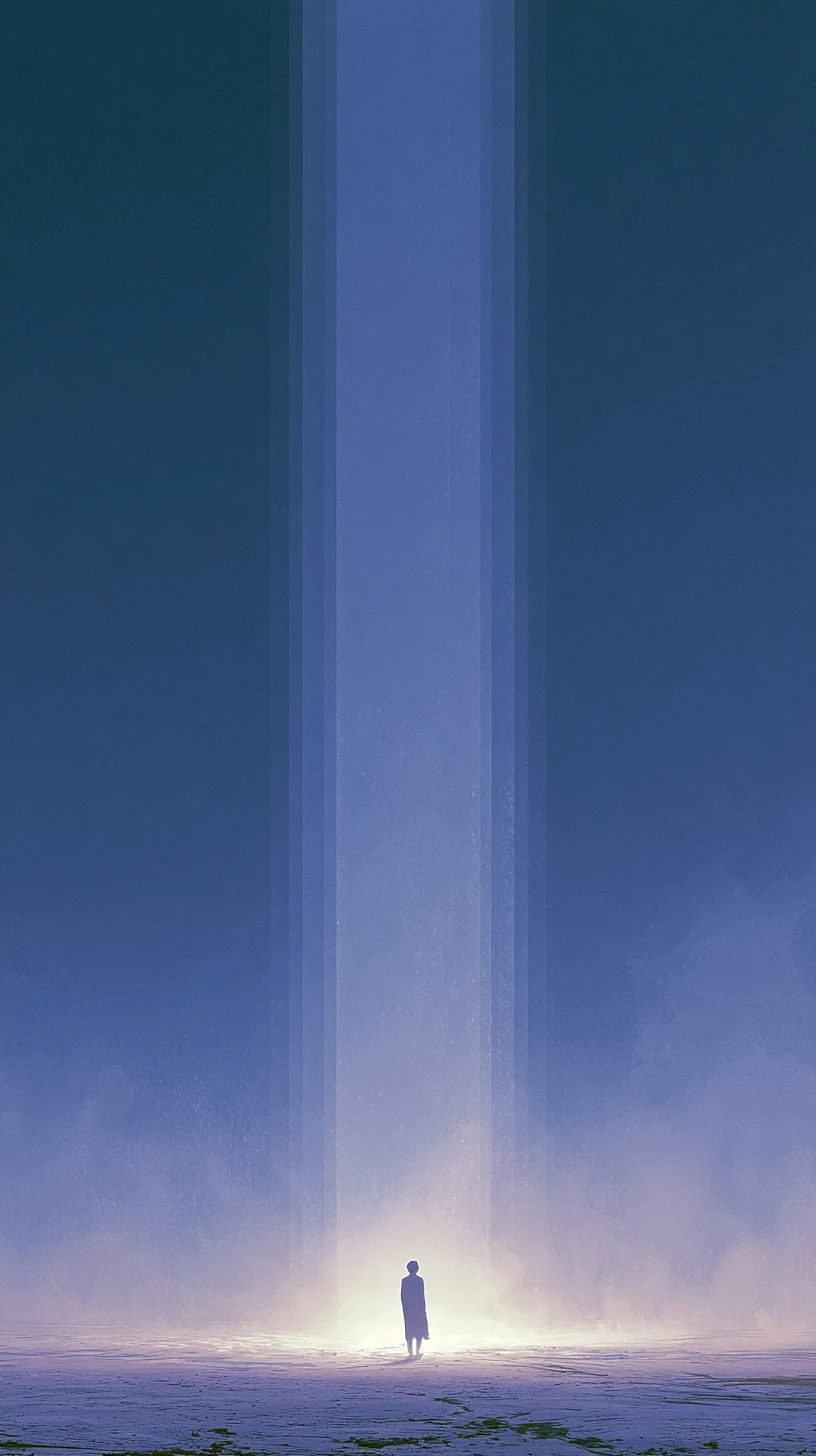 Three Sources, One Resource 三源归印 — atmospheric illustration in deep blue and silver, zhiji