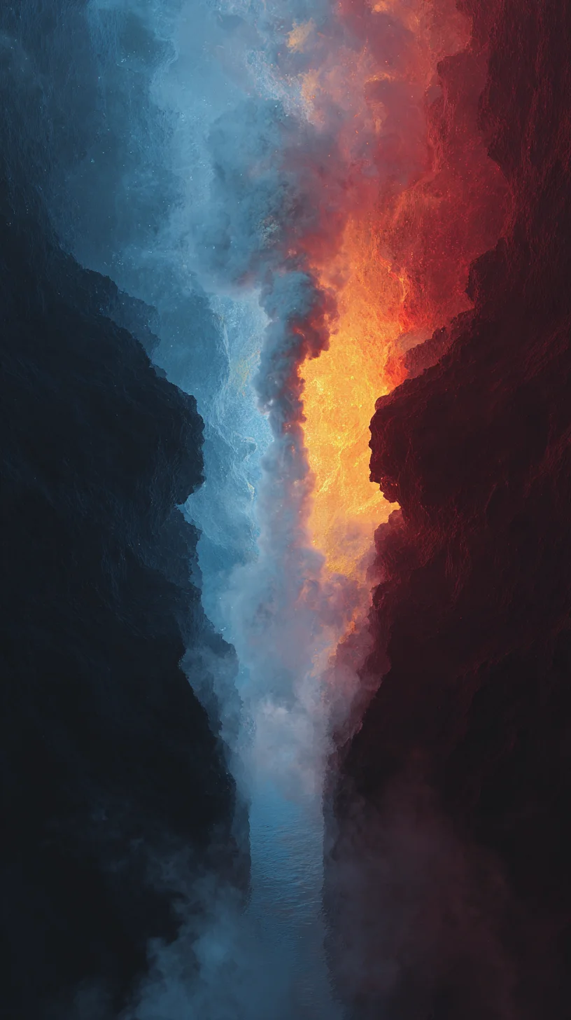 Water-Fire Axis (子午冲) — Fundamental tension between depth and brightness. One always muting the other. BaZi talent badge from 知己 Zhiji.