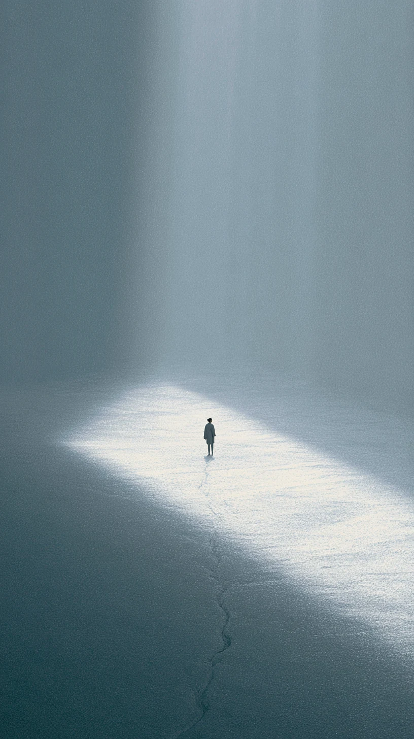 Western Metal Directional Gathering 申酉戌 — atmospheric illustration in deep blue and silver, zhiji